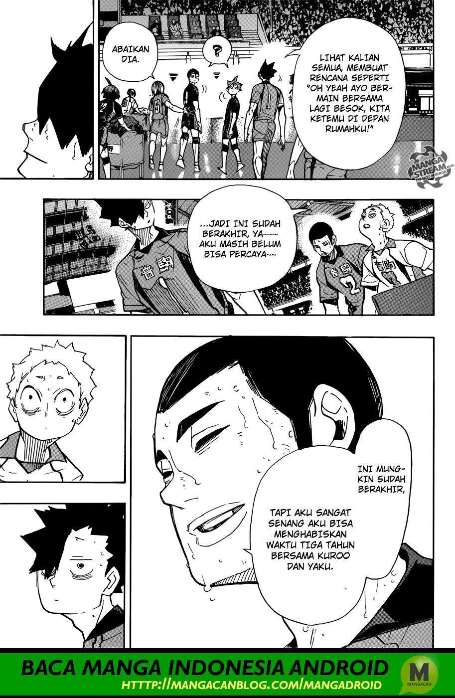 Haikyuu!! Chapter 325 Gambar 17