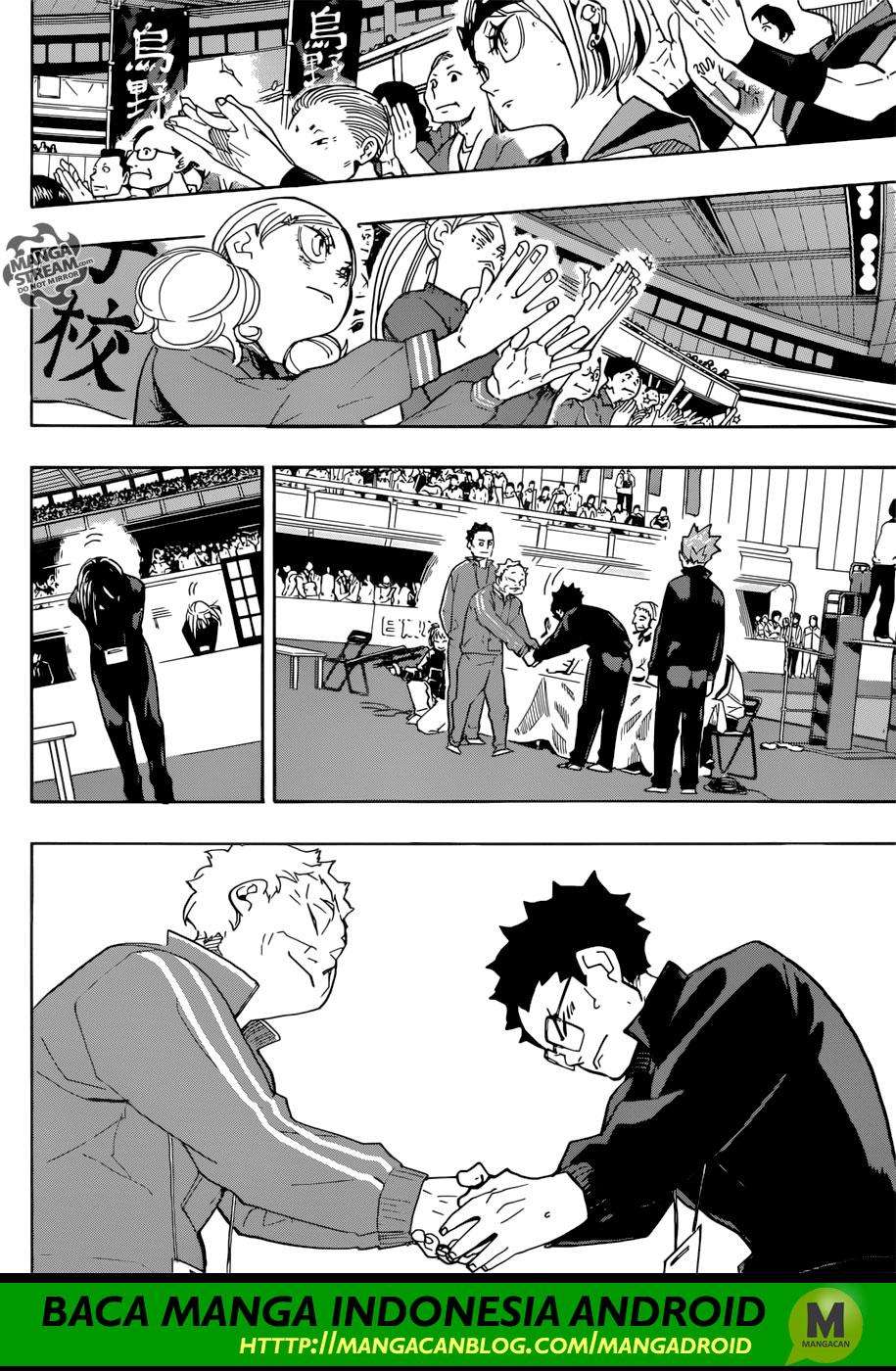 Haikyuu!! Chapter 325 Gambar 9