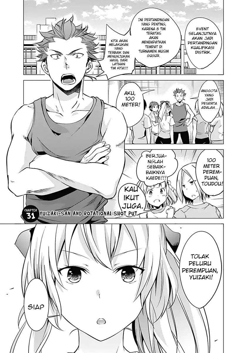 Manga Yuizaki-san wa Nageru! Chapter 31 gambar nomor 2