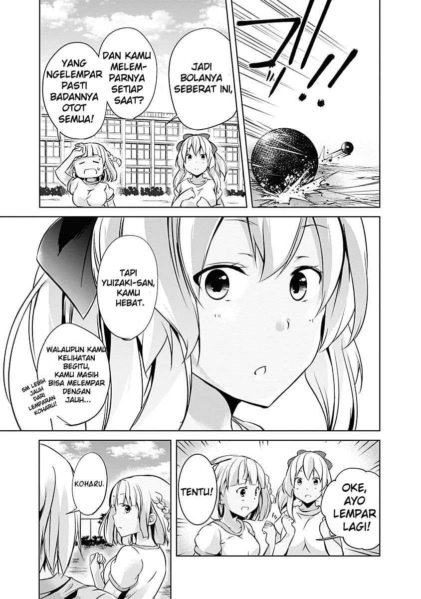 Yuizaki-san wa Nageru! Chapter 29 Gambar 14