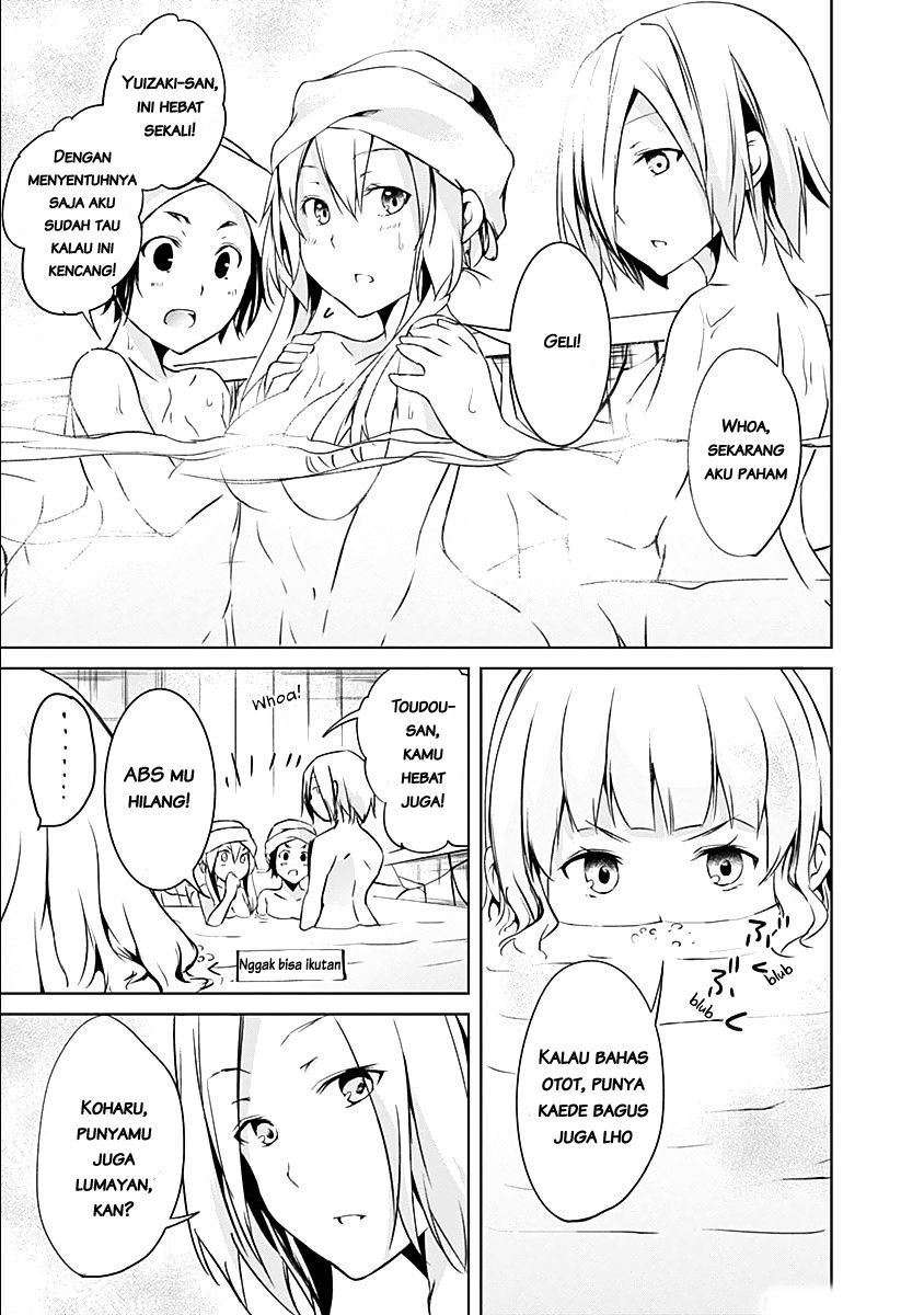 Yuizaki-san wa Nageru! Chapter 24 Gambar 13