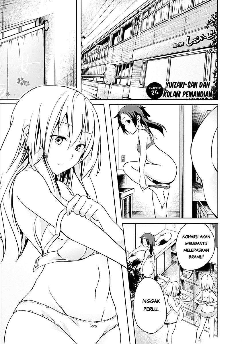 Yuizaki-san wa Nageru! Chapter 24 Gambar 3