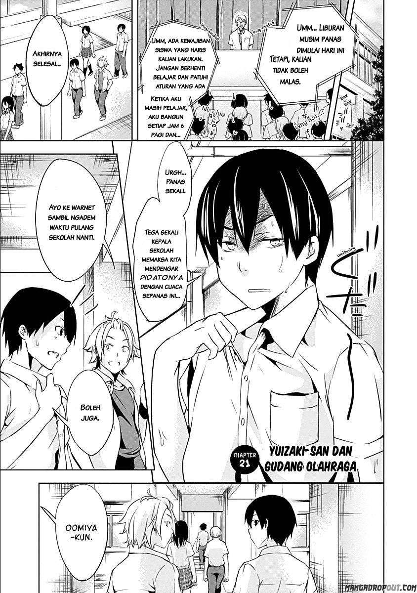 Manga Yuizaki-san wa Nageru! Chapter 21 gambar nomor 2