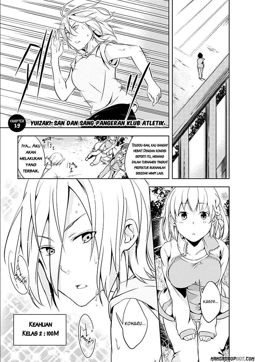 Manga Yuizaki-san wa Nageru! Chapter 19 gambar nomor 2