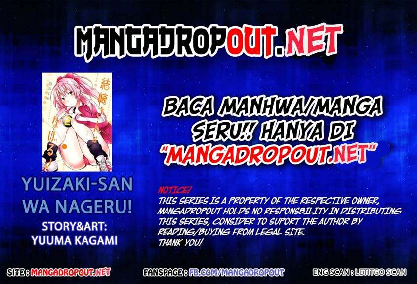 Komik Yuizaki-san wa Nageru! Chapter 18 gambar nomor 1