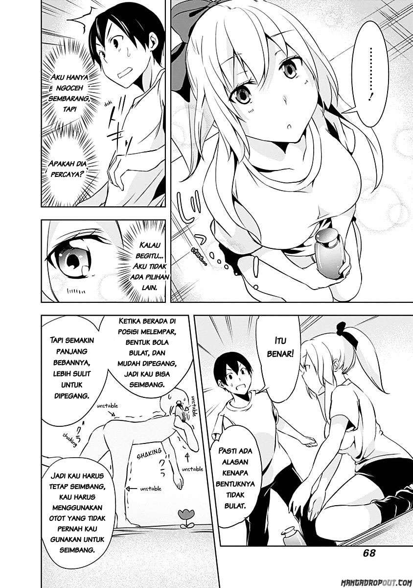 Yuizaki-san wa Nageru! Chapter 18 Gambar 7