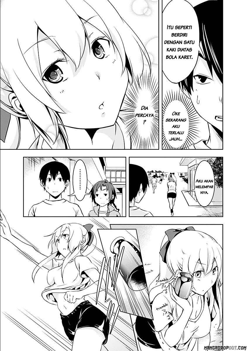 Yuizaki-san wa Nageru! Chapter 18 Gambar 8