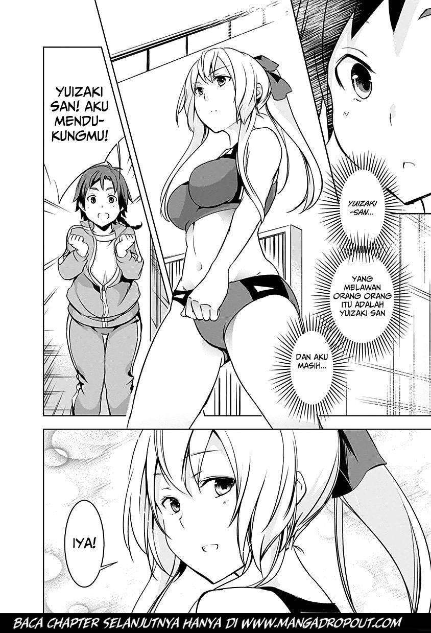 Yuizaki-san wa Nageru! Chapter 14 Gambar 13