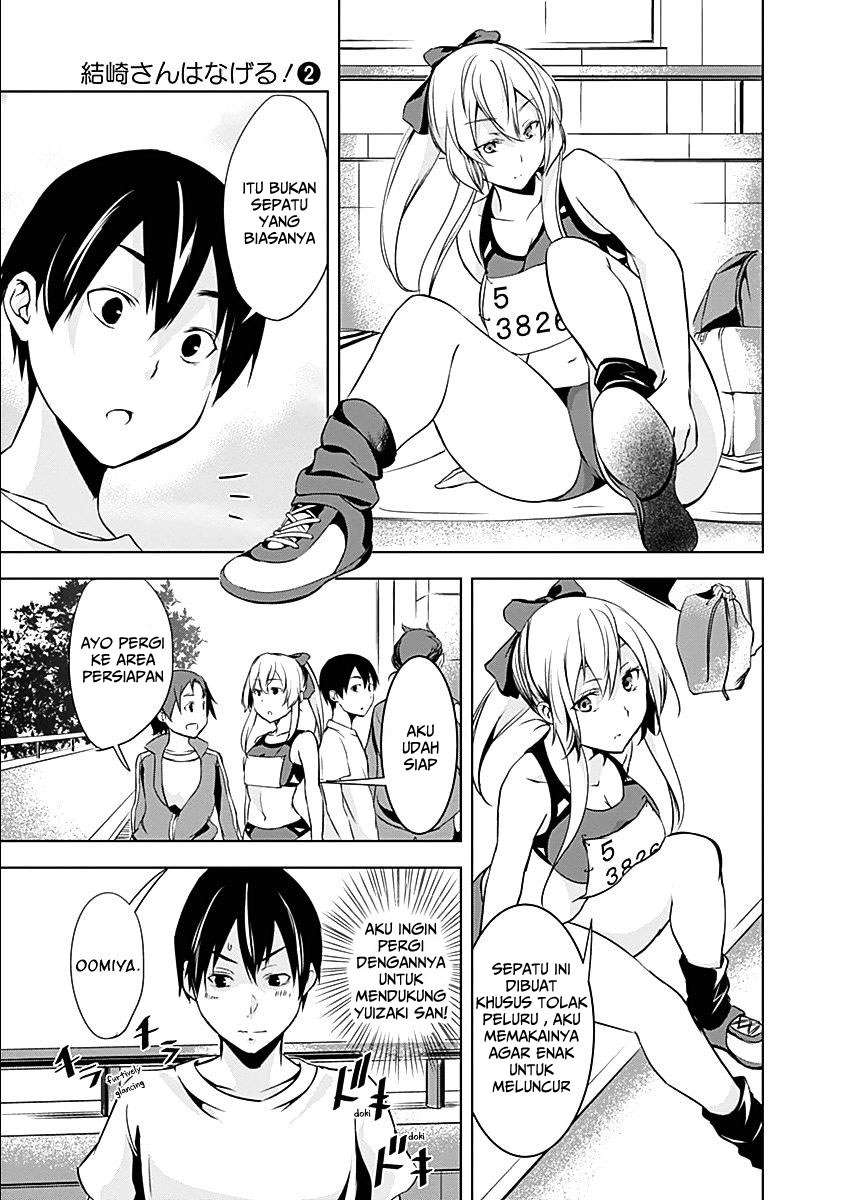 Yuizaki-san wa Nageru! Chapter 14 Gambar 8