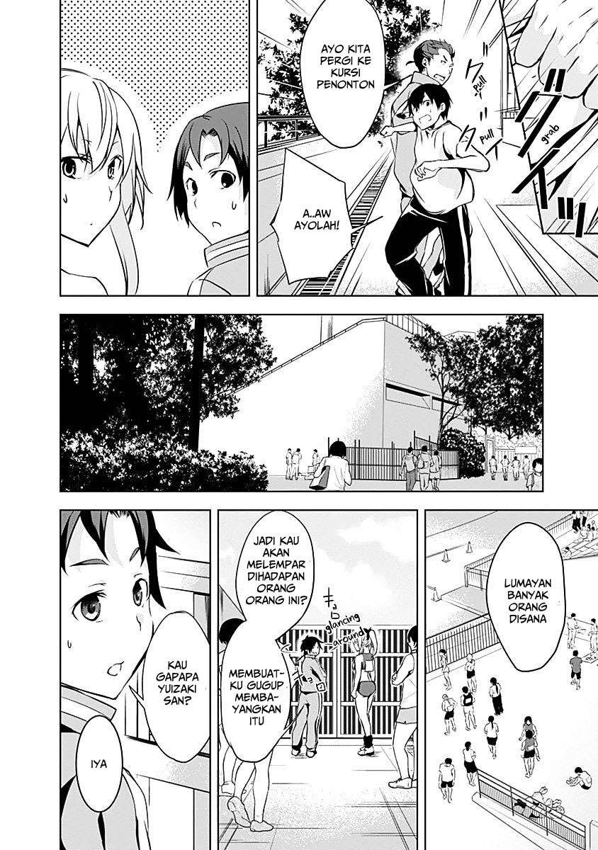 Yuizaki-san wa Nageru! Chapter 14 Gambar 9