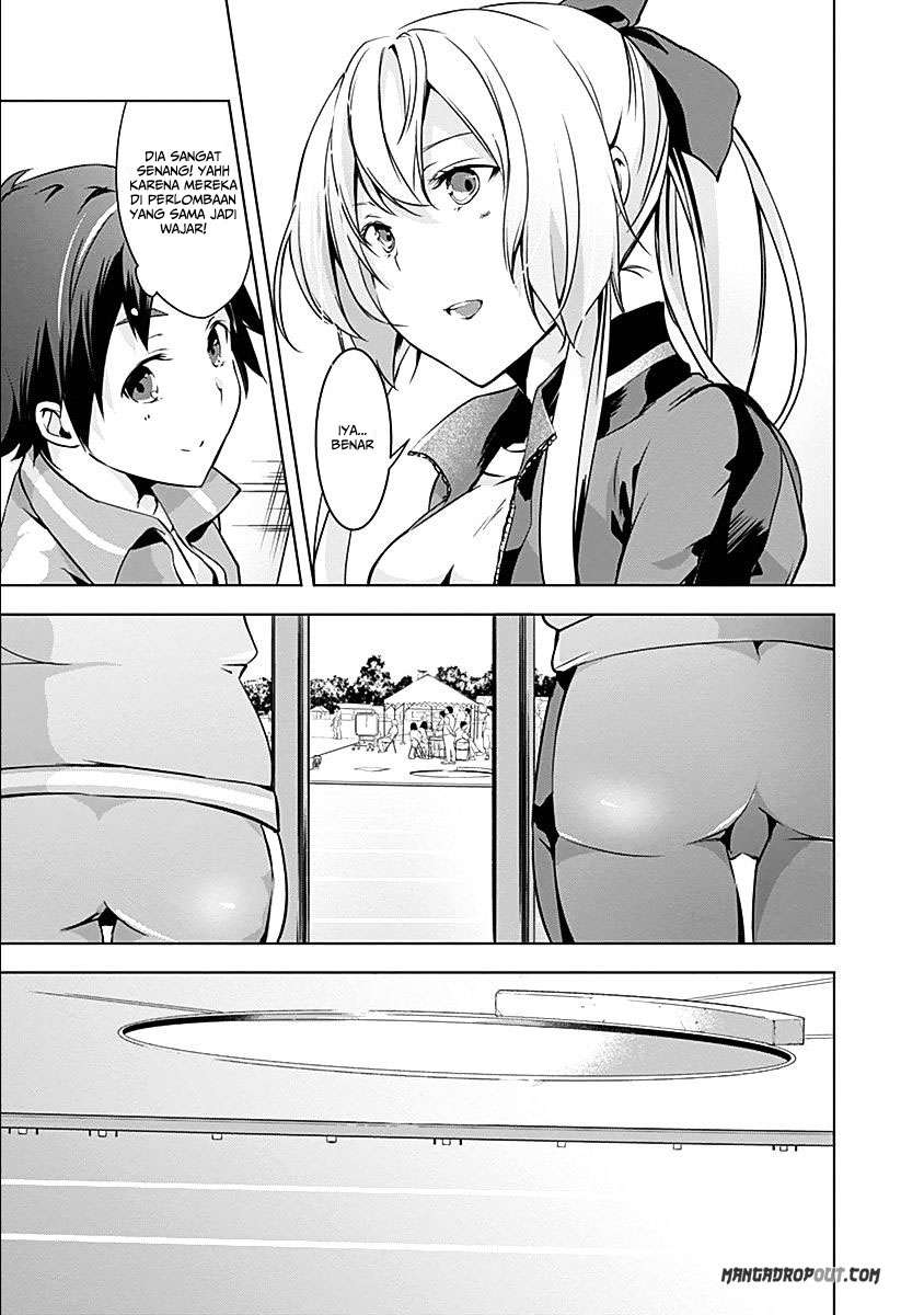 Yuizaki-san wa Nageru! Chapter 13 Gambar 9