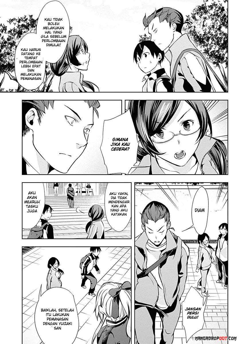 Yuizaki-san wa Nageru! Chapter 12 Gambar 6