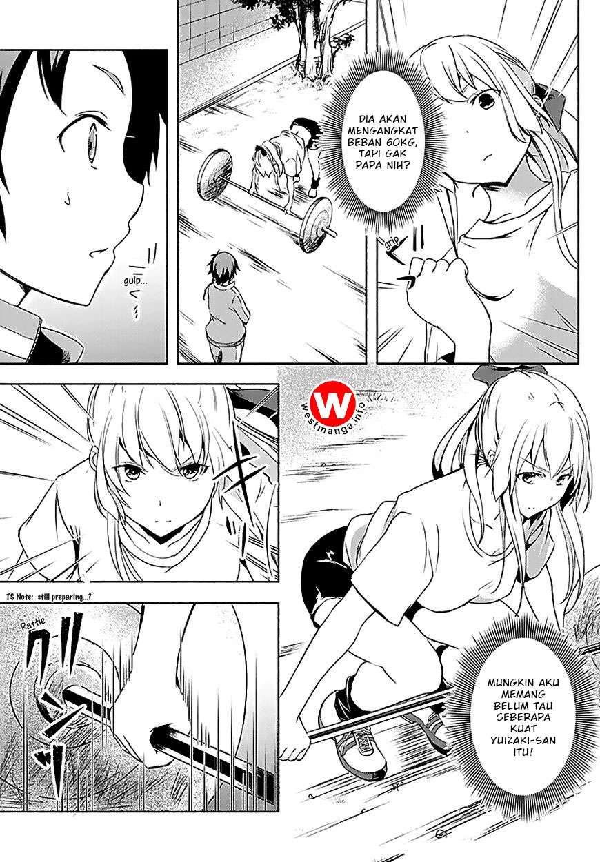 Yuizaki-san wa Nageru! Chapter 3 Gambar 10