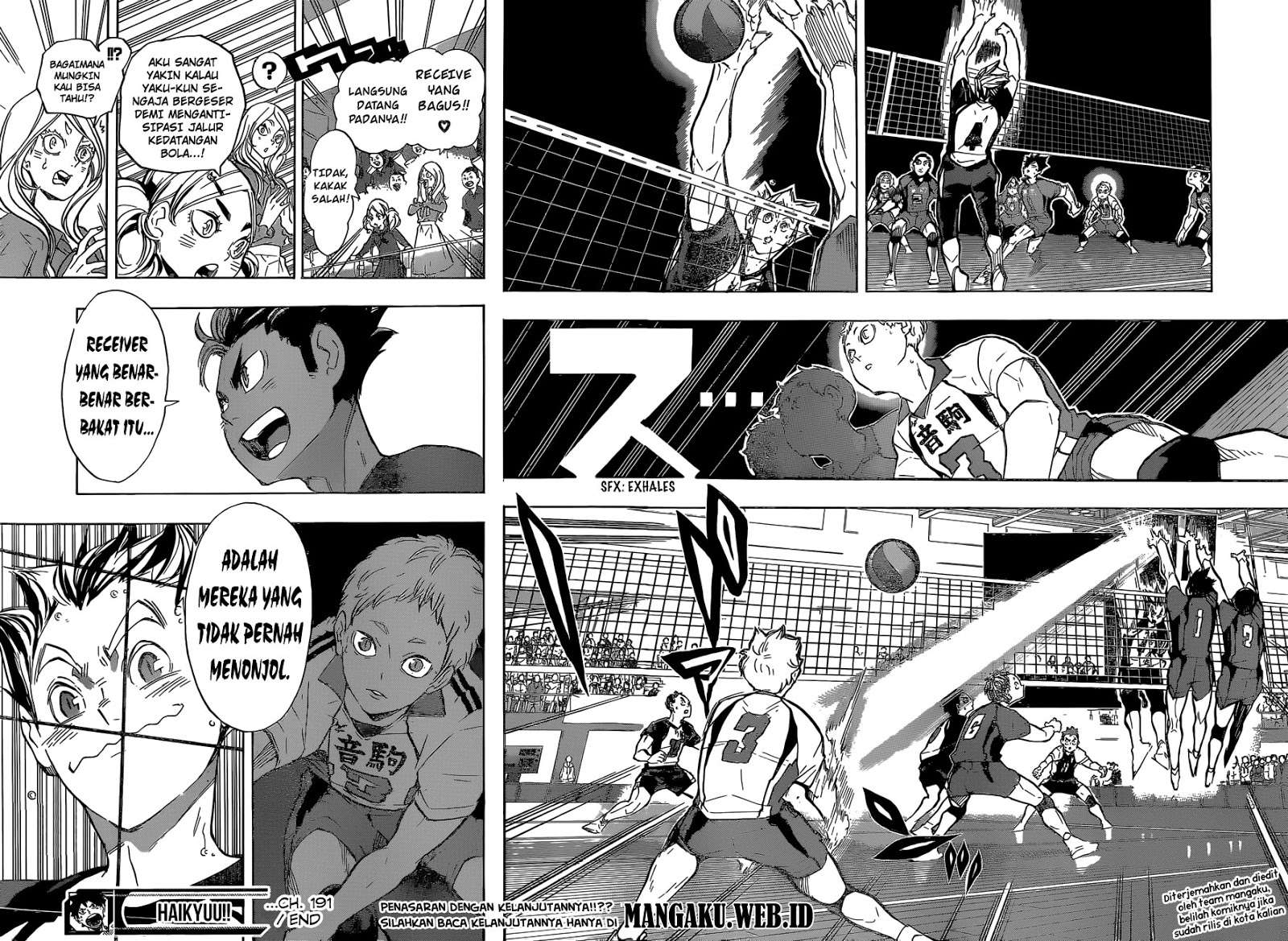 Haikyuu!! Chapter 191 Gambar 17