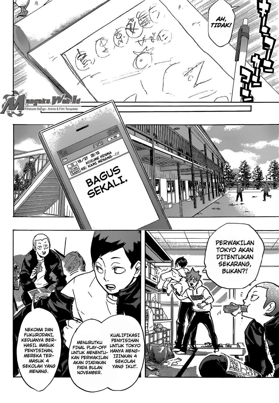 Haikyuu!! Chapter 190 Gambar 12