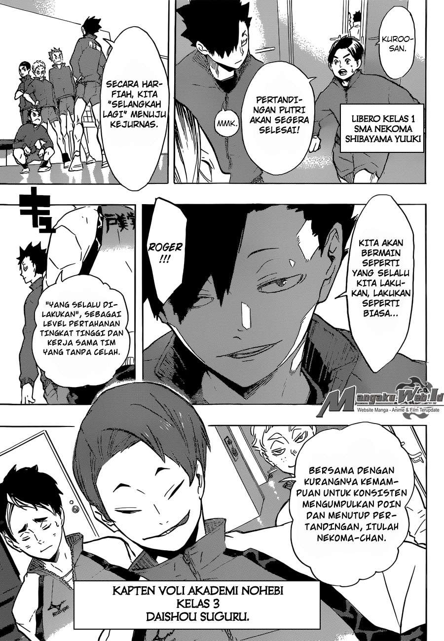 Haikyuu!! Chapter 190 Gambar 15