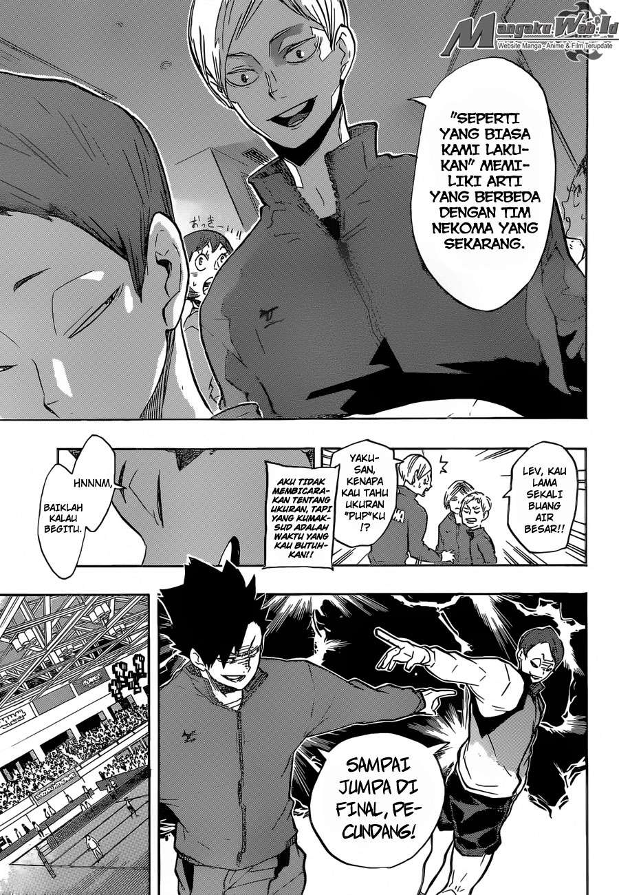 Haikyuu!! Chapter 190 Gambar 17
