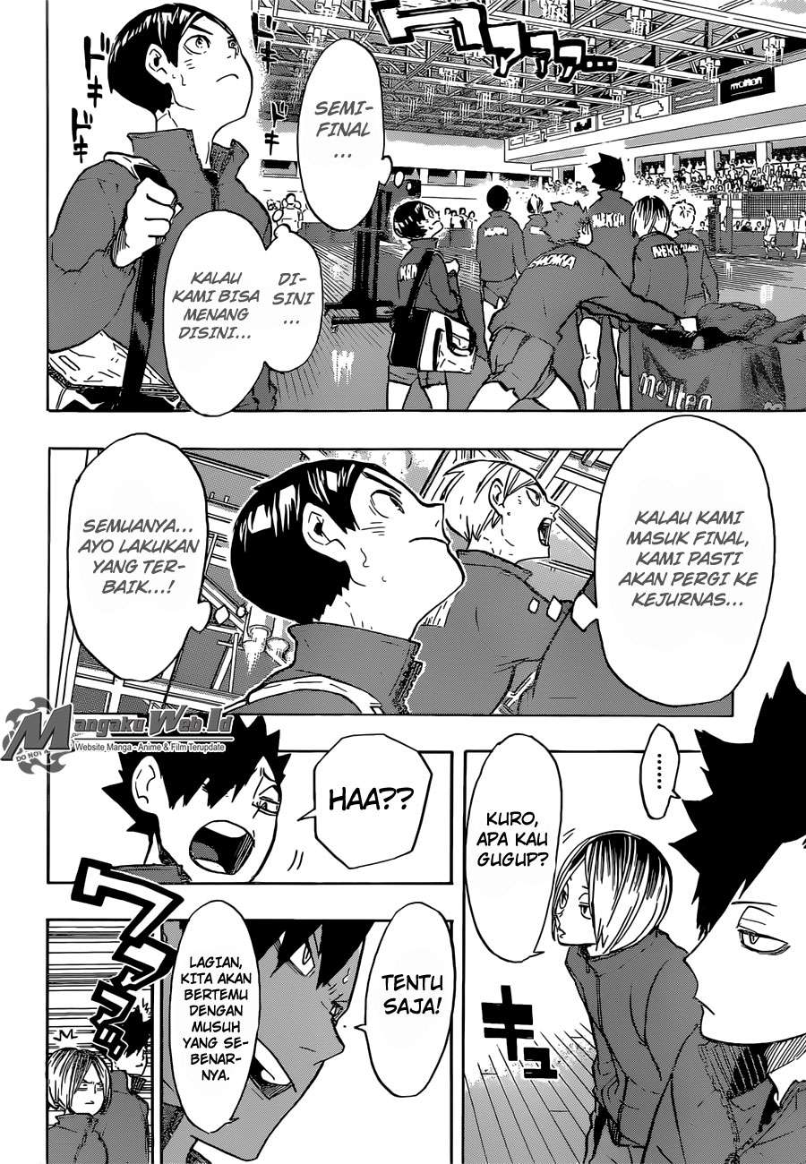 Haikyuu!! Chapter 190 Gambar 18