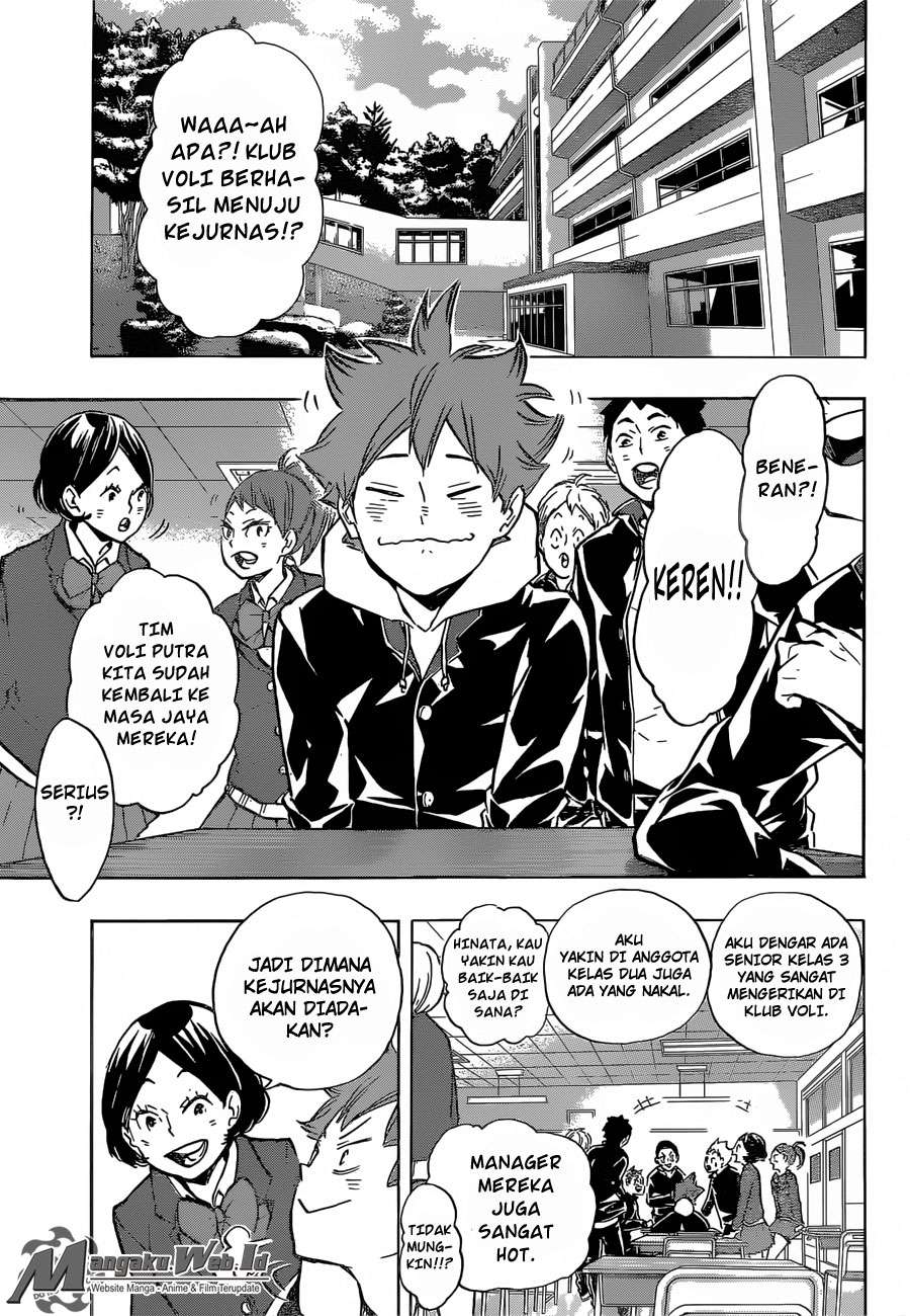 Haikyuu!! Chapter 190 Gambar 9