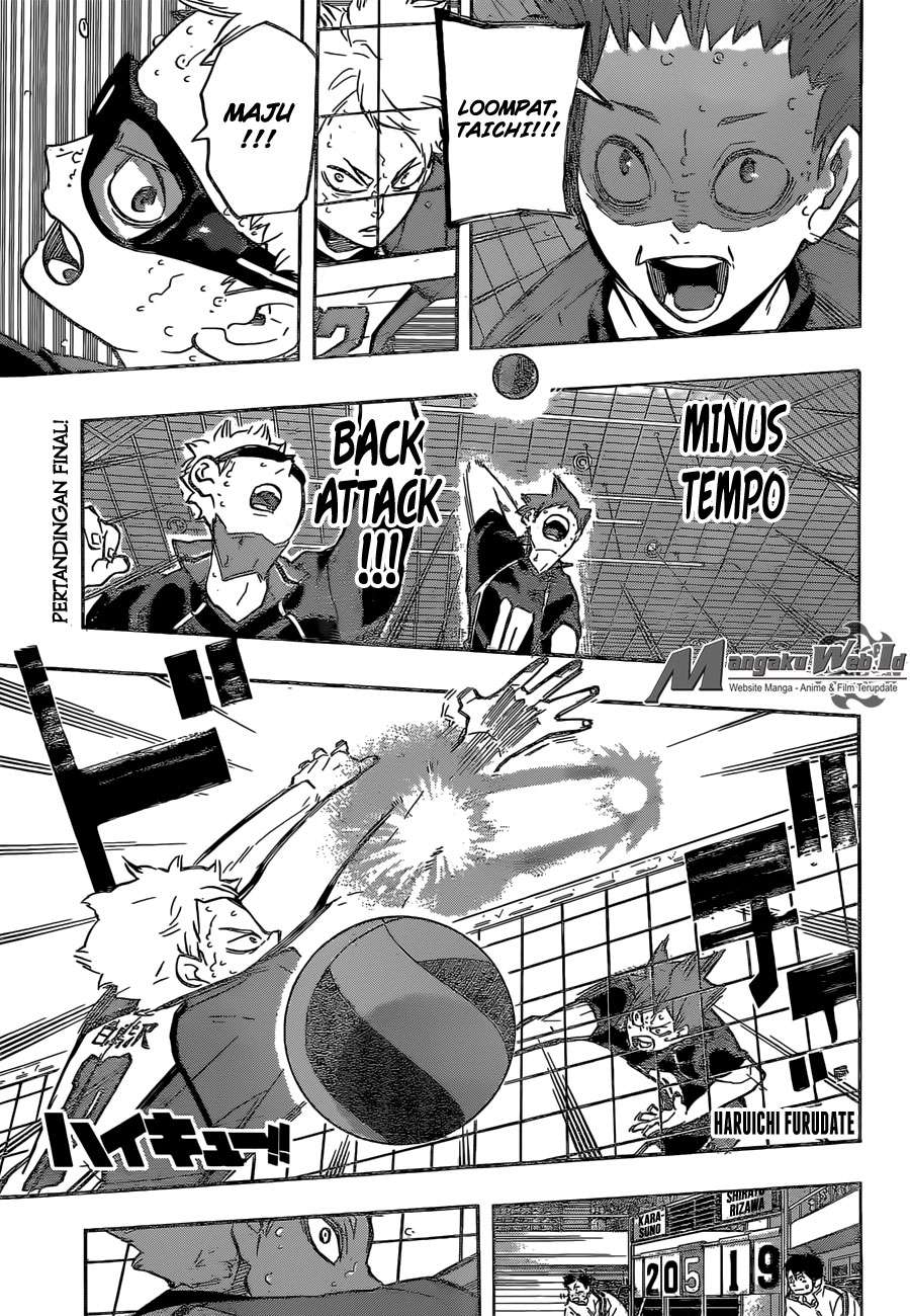 Manga Haikyuu!! Chapter 188 gambar nomor 2