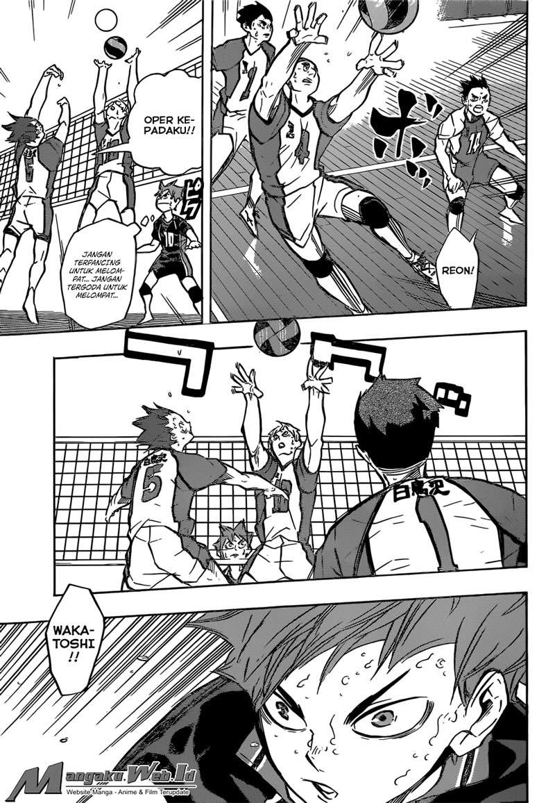Haikyuu!! Chapter 186 Gambar 10