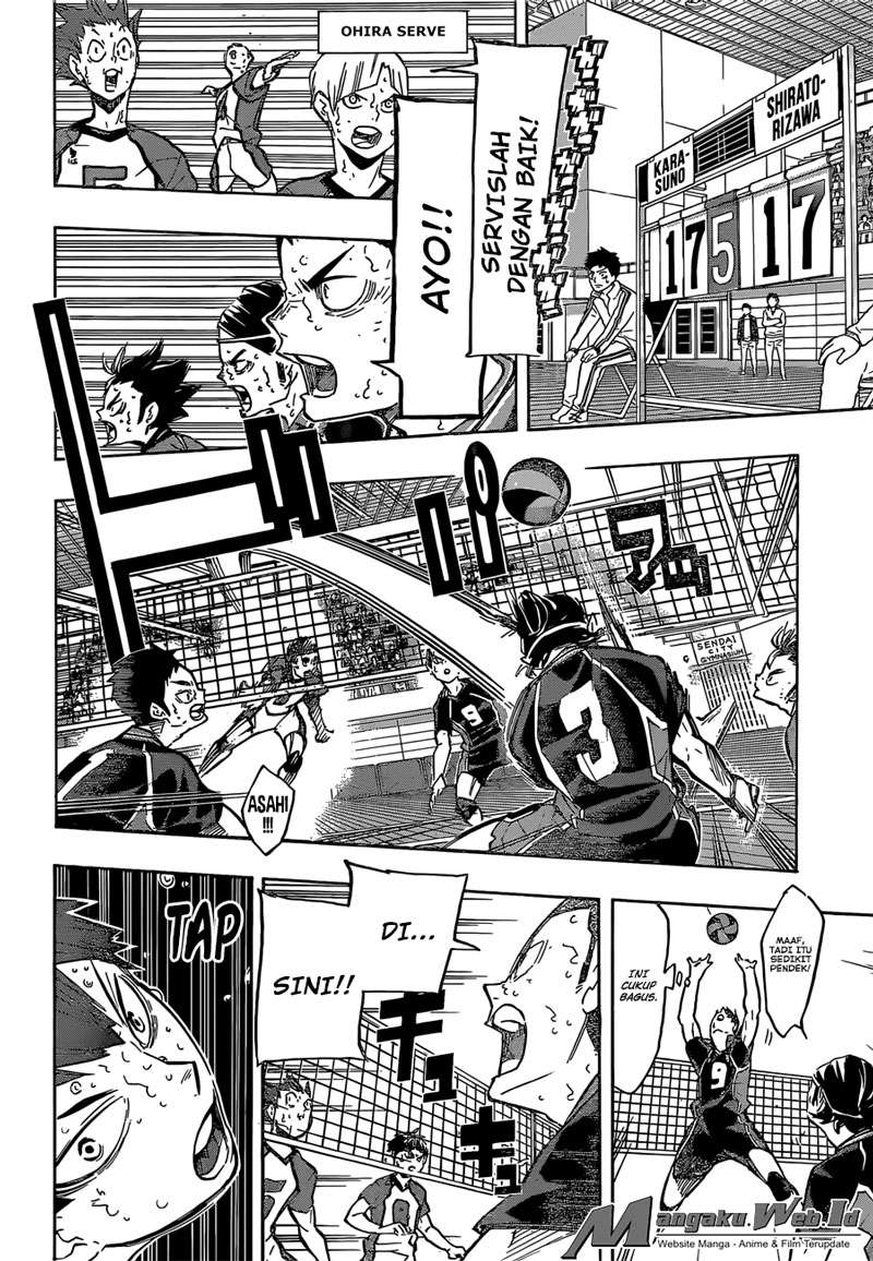 Haikyuu!! Chapter 186 Gambar 14