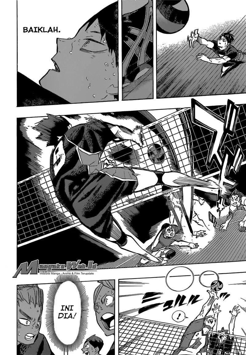 Haikyuu!! Chapter 186 Gambar 16