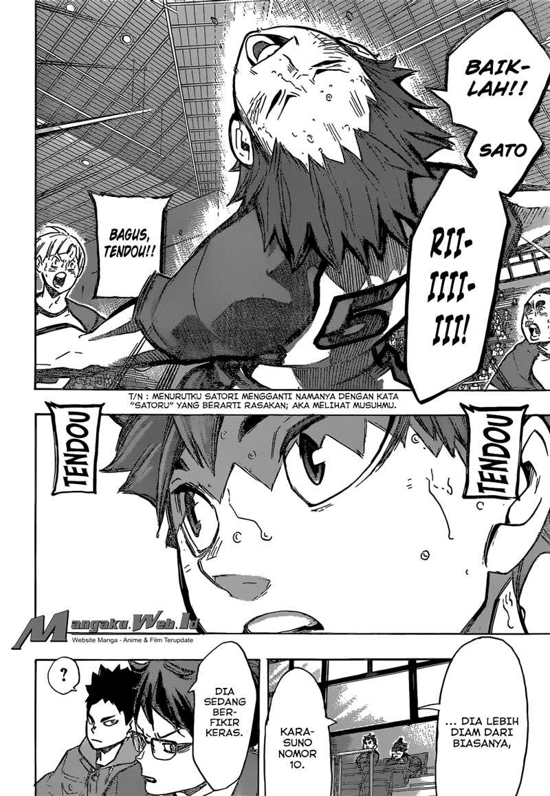 Haikyuu!! Chapter 186 Gambar 19