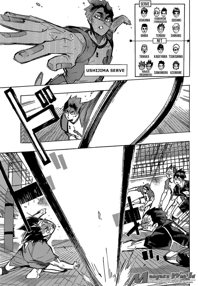 Haikyuu!! Chapter 186 Gambar 6