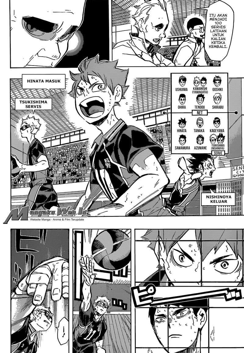 Haikyuu!! Chapter 186 Gambar 9