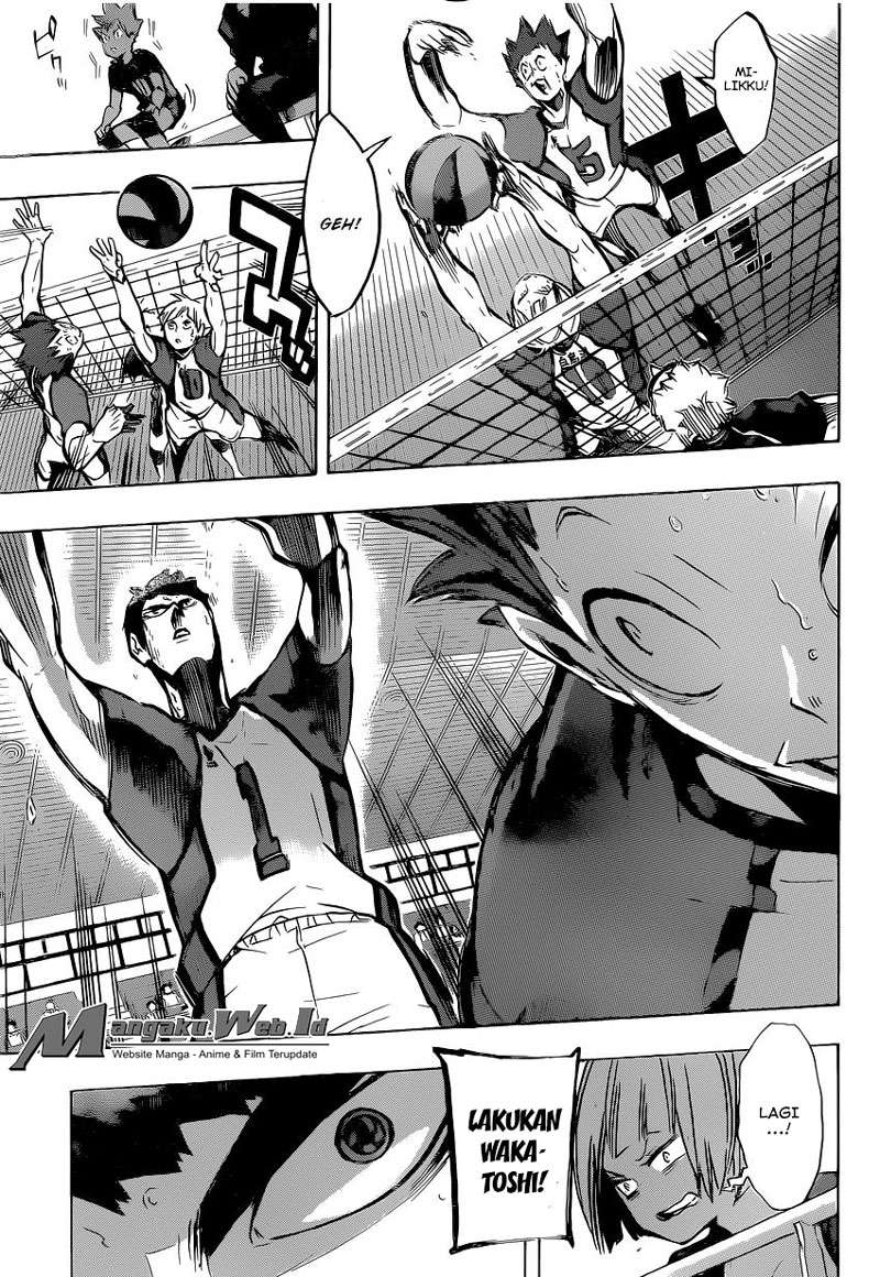 Haikyuu!! Chapter 184 Gambar 16