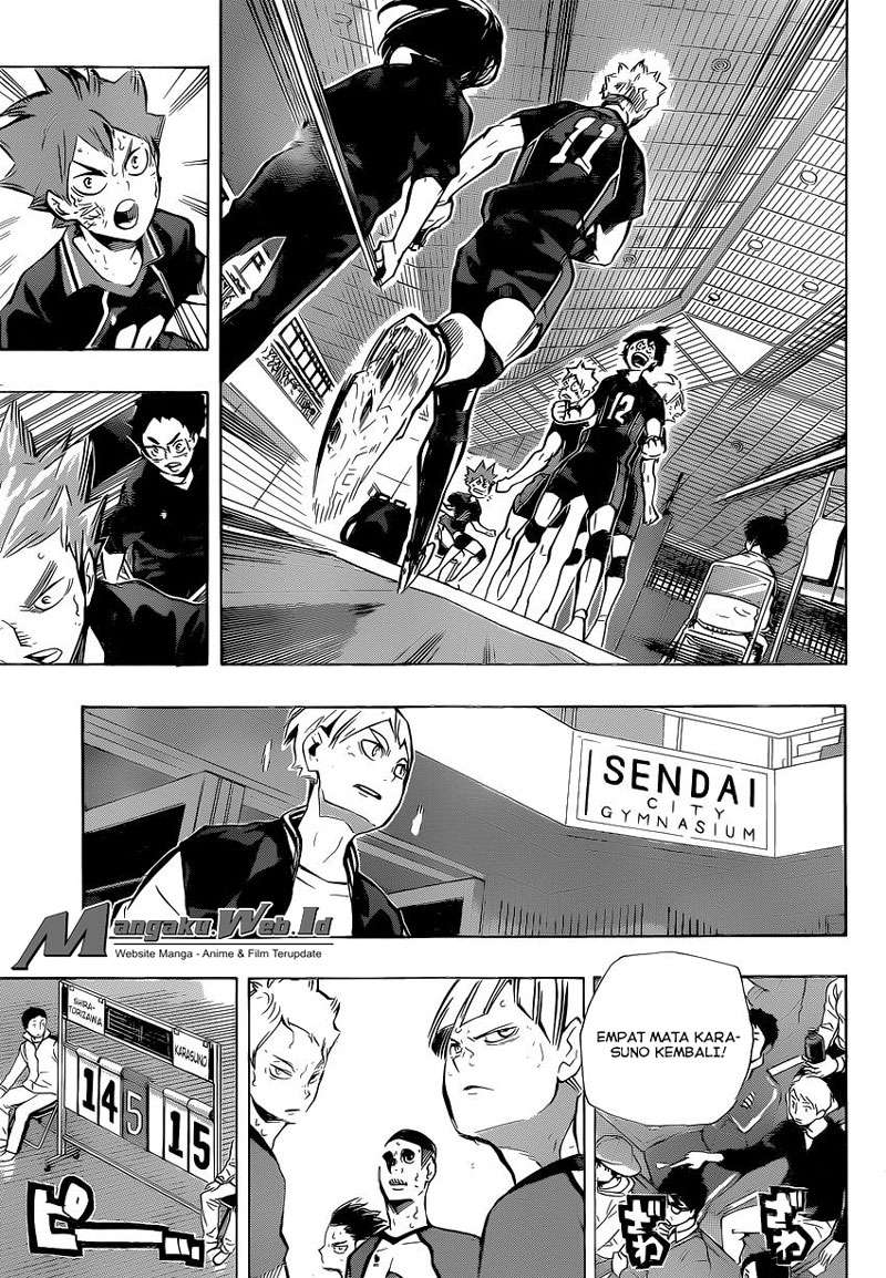 Haikyuu!! Chapter 184 Gambar 4