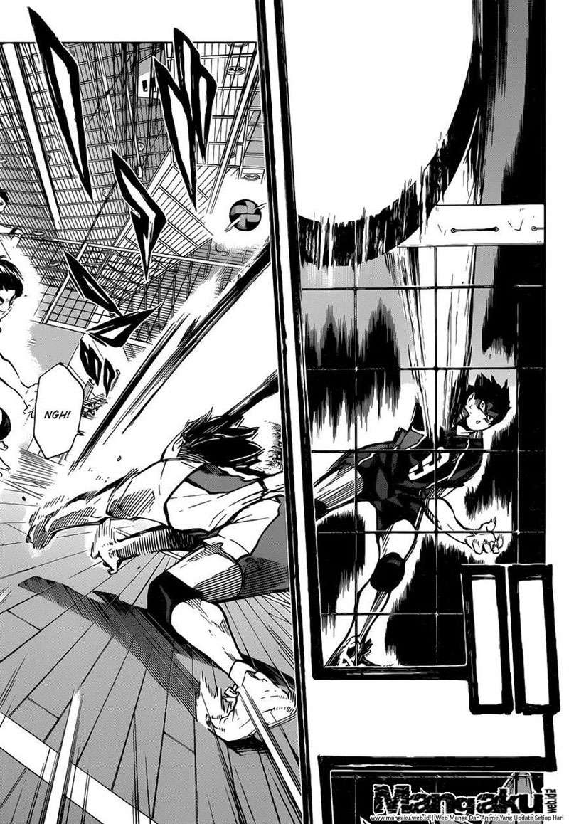 Haikyuu!! Chapter 180 Gambar 15