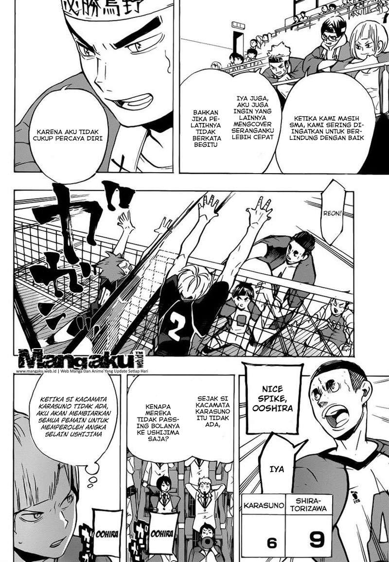 Manga Haikyuu!! Chapter 180 gambar nomor 2