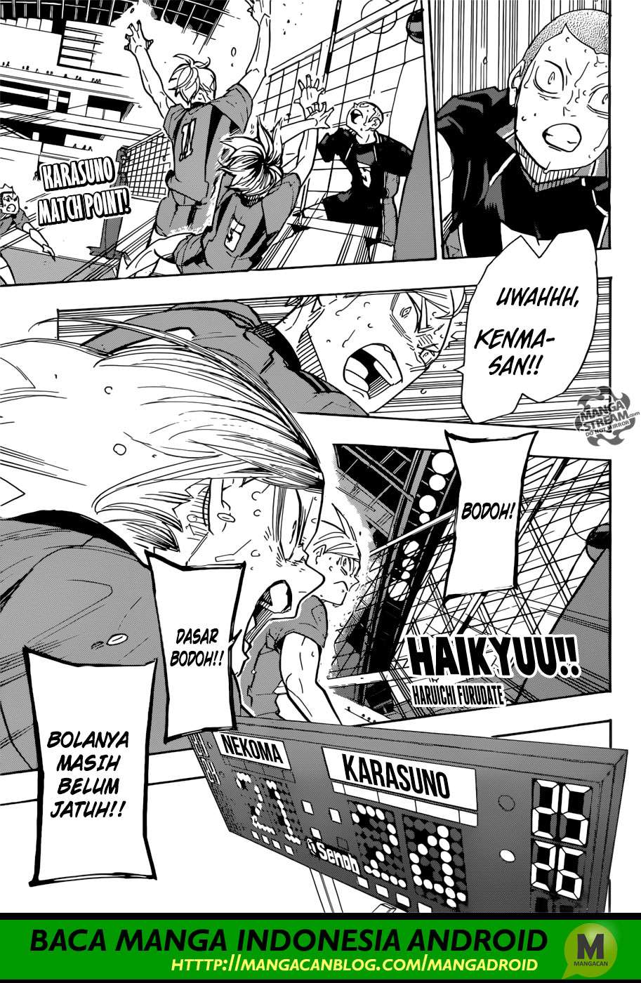 Komik Haikyuu!! Chapter 324 gambar nomor 1