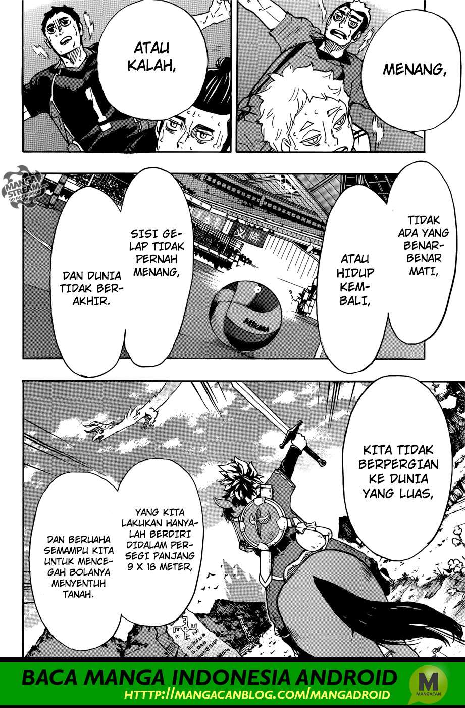 Haikyuu!! Chapter 324 Gambar 16