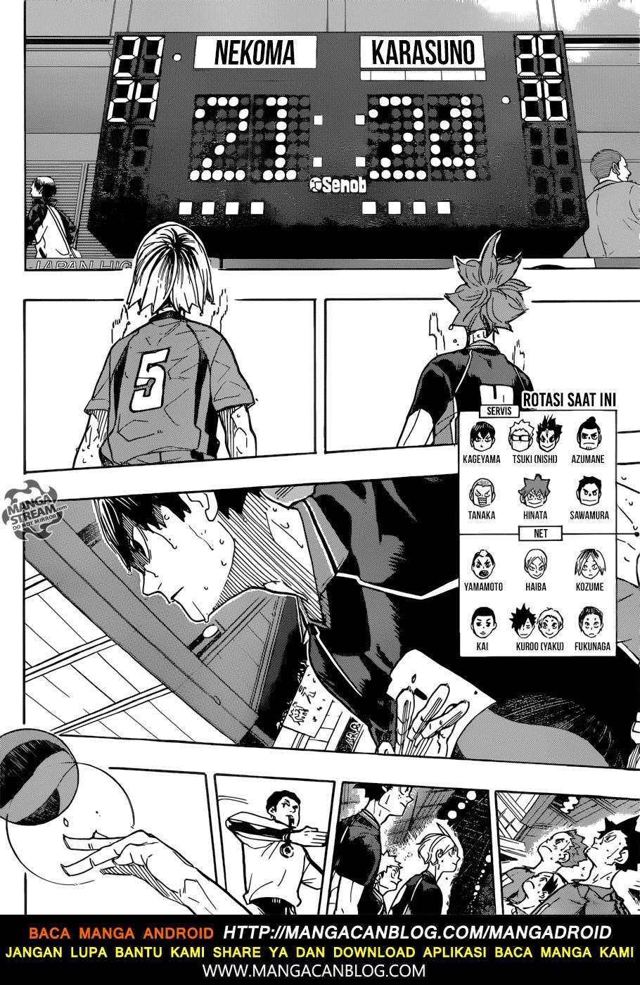 Haikyuu!! Chapter 323 Gambar 14