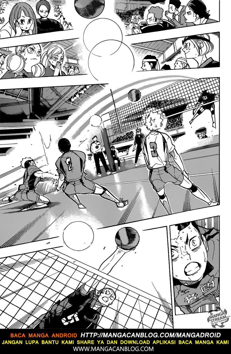 Haikyuu!! Chapter 323 Gambar 15