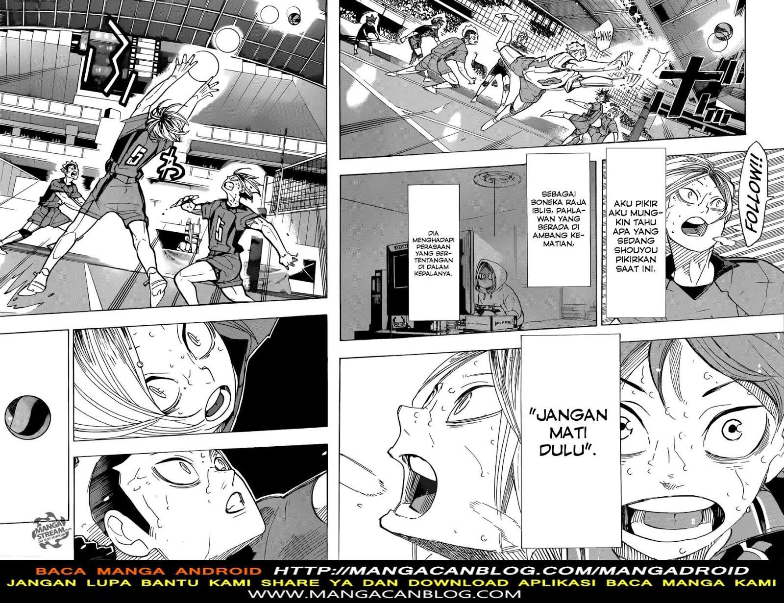 Haikyuu!! Chapter 323 Gambar 8