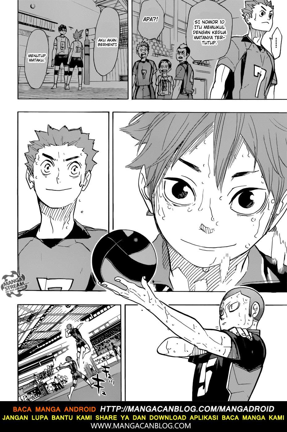 Haikyuu!! Chapter 322 Gambar 11