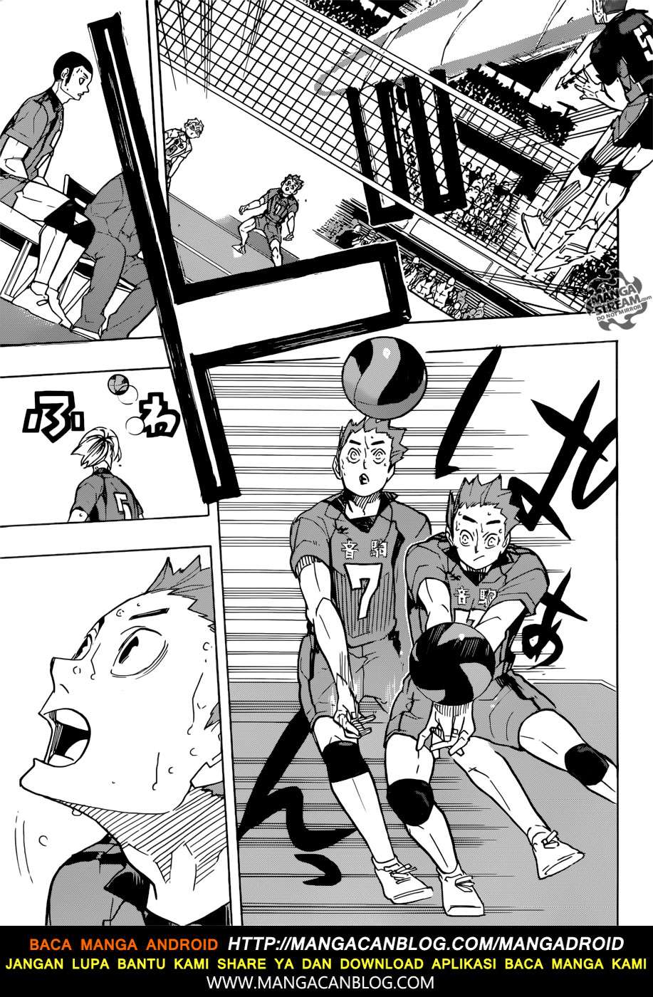 Haikyuu!! Chapter 322 Gambar 12