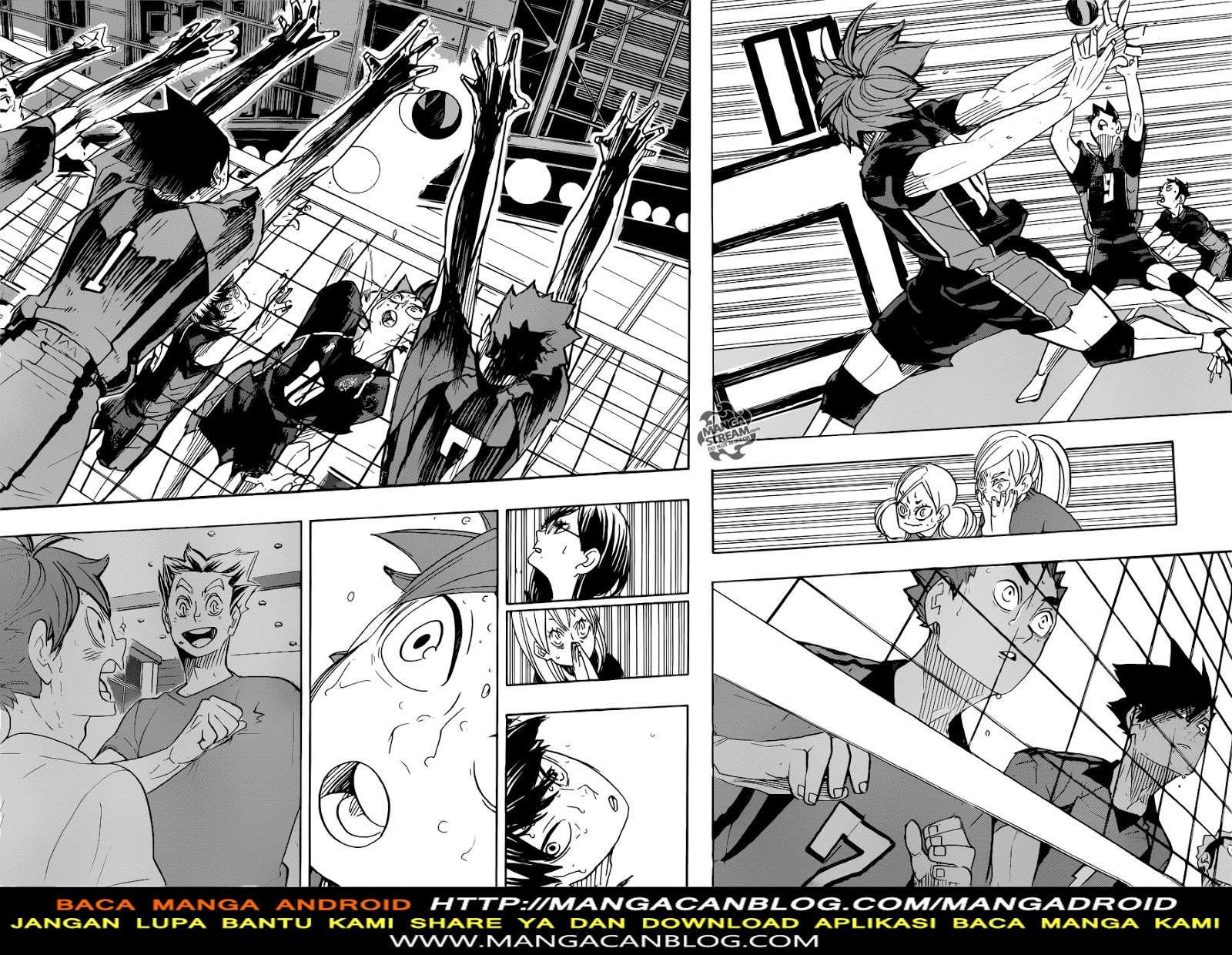 Haikyuu!! Chapter 322 Gambar 20
