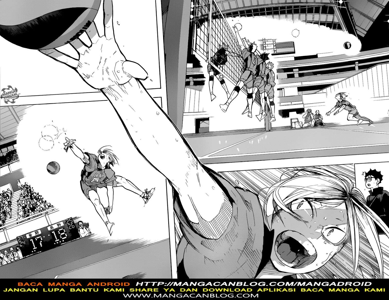 Haikyuu!! Chapter 322 Gambar 22