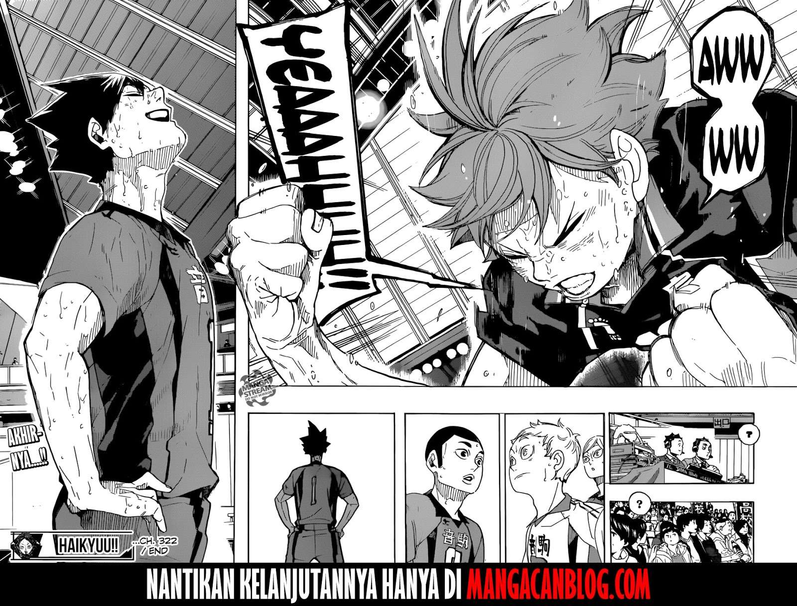Haikyuu!! Chapter 322 Gambar 26