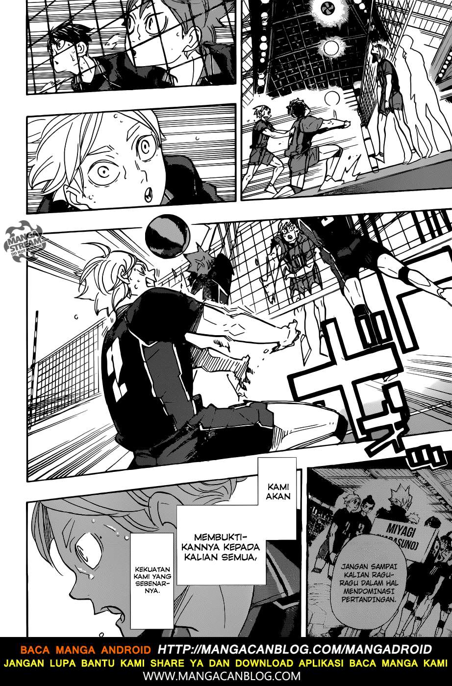 Haikyuu!! Chapter 321 Gambar 13