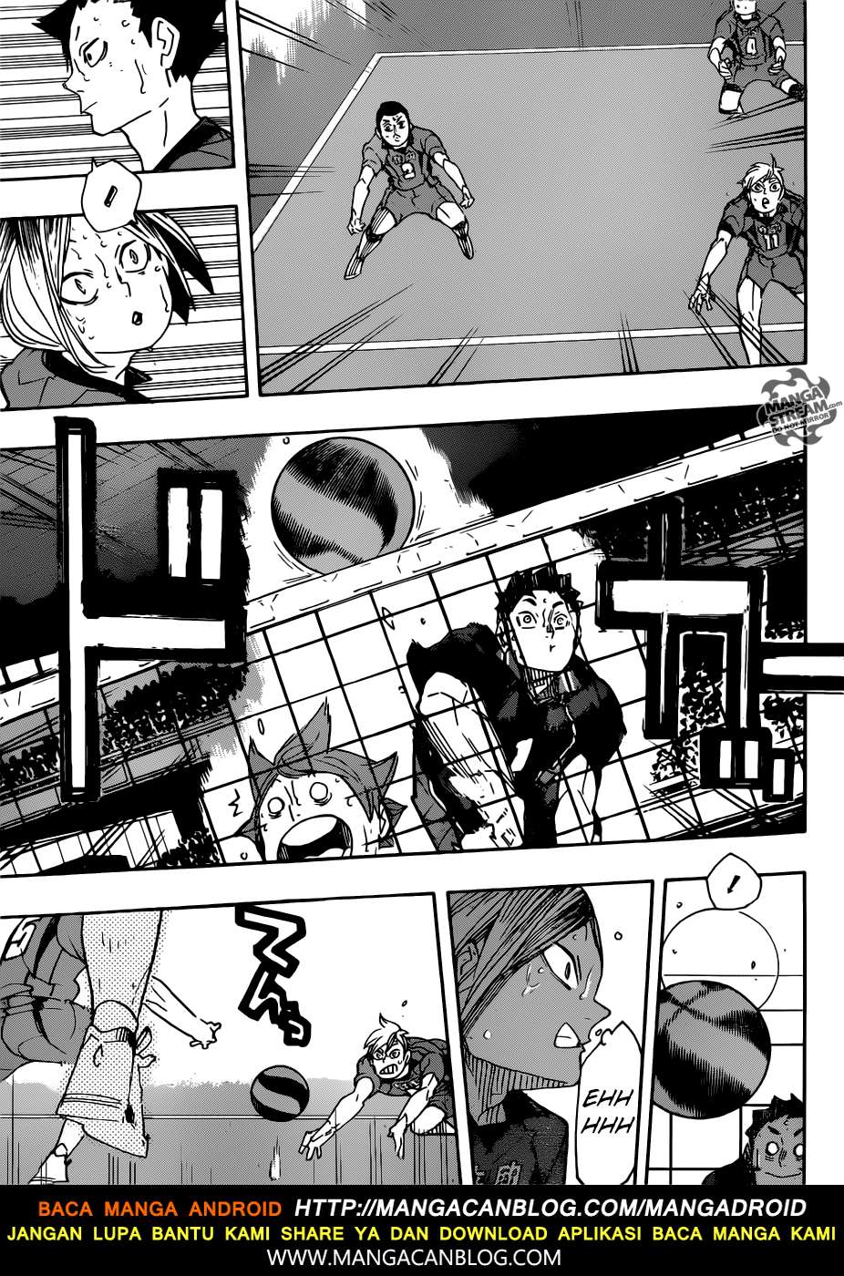 Haikyuu!! Chapter 321 Gambar 16