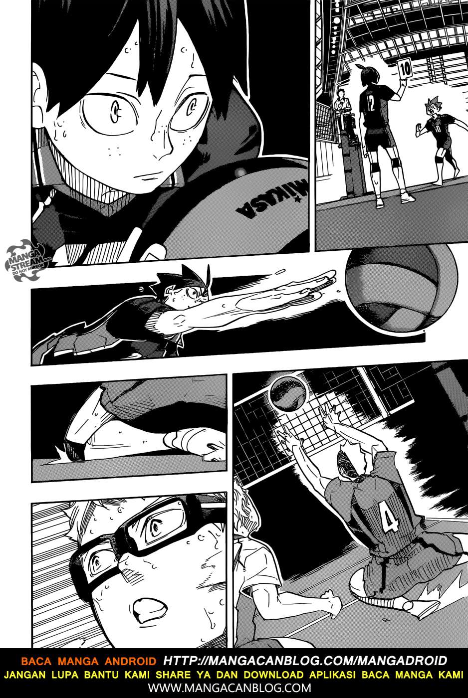 Haikyuu!! Chapter 321 Gambar 7