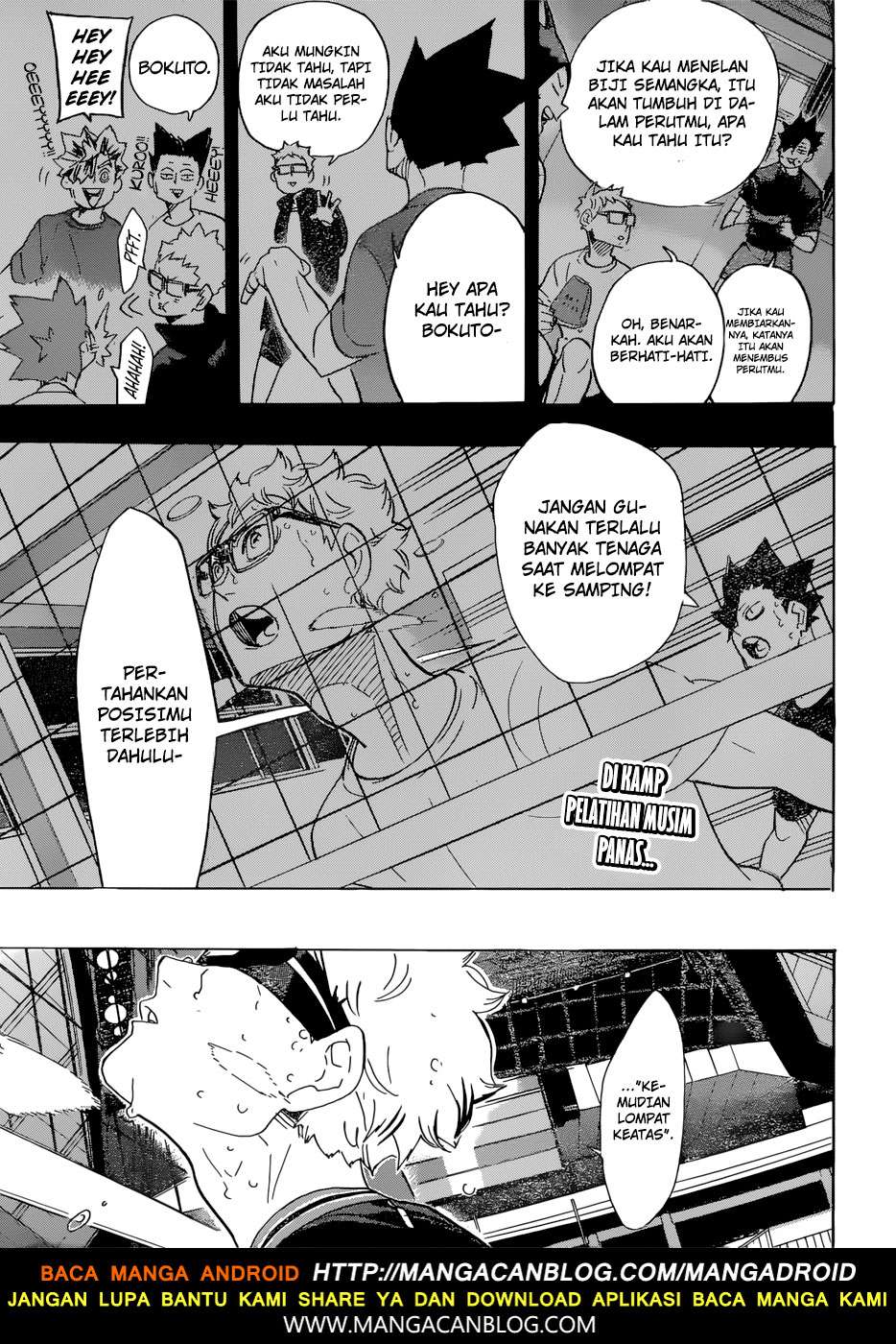 Komik Haikyuu!! Chapter 320 gambar nomor 1