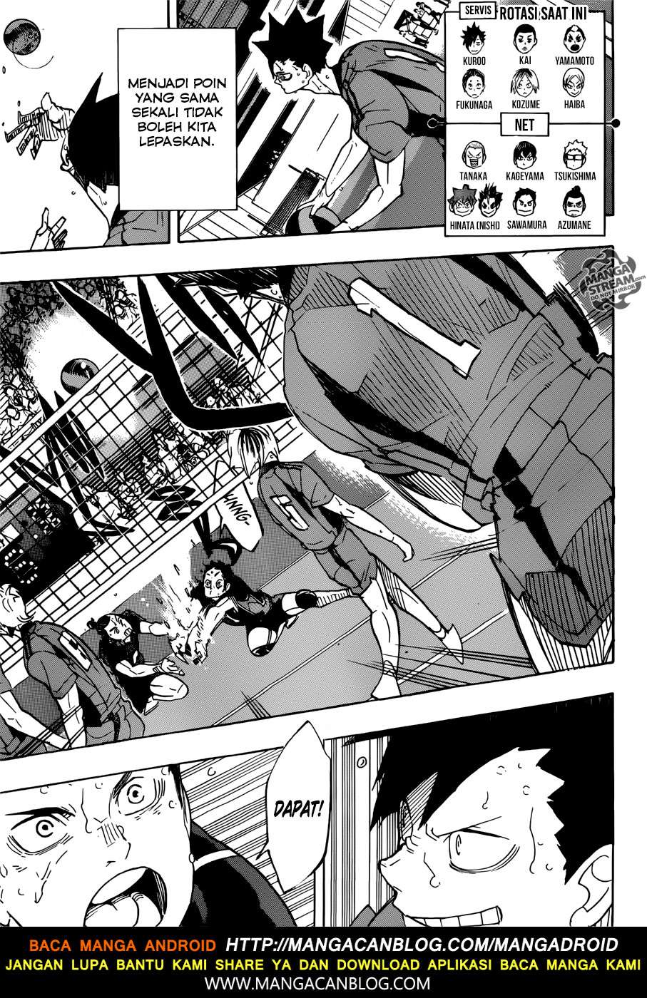 Haikyuu!! Chapter 320 Gambar 11