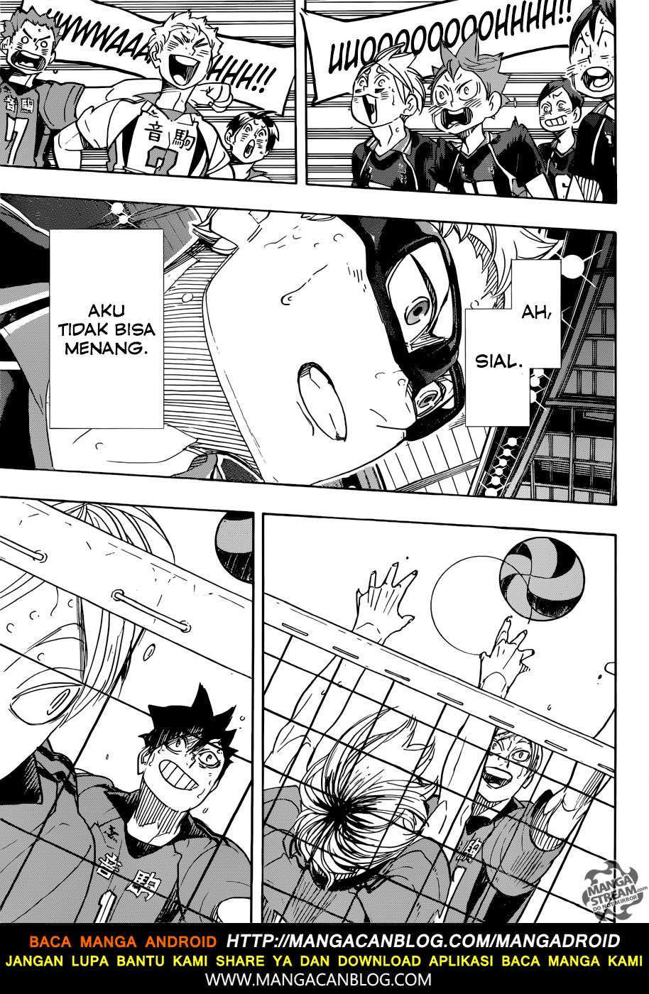 Haikyuu!! Chapter 320 Gambar 14